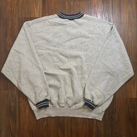 Vintage 1990s San Diego Dolphin Crewneck Sweatshirt — Grey — Size L - Picture 5 of 8